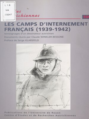 cover image of Les Camps d'internement français (1939-1942)